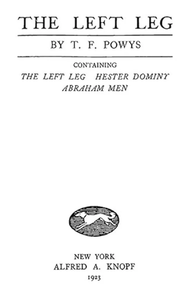 The Left Leg 910 x 1456