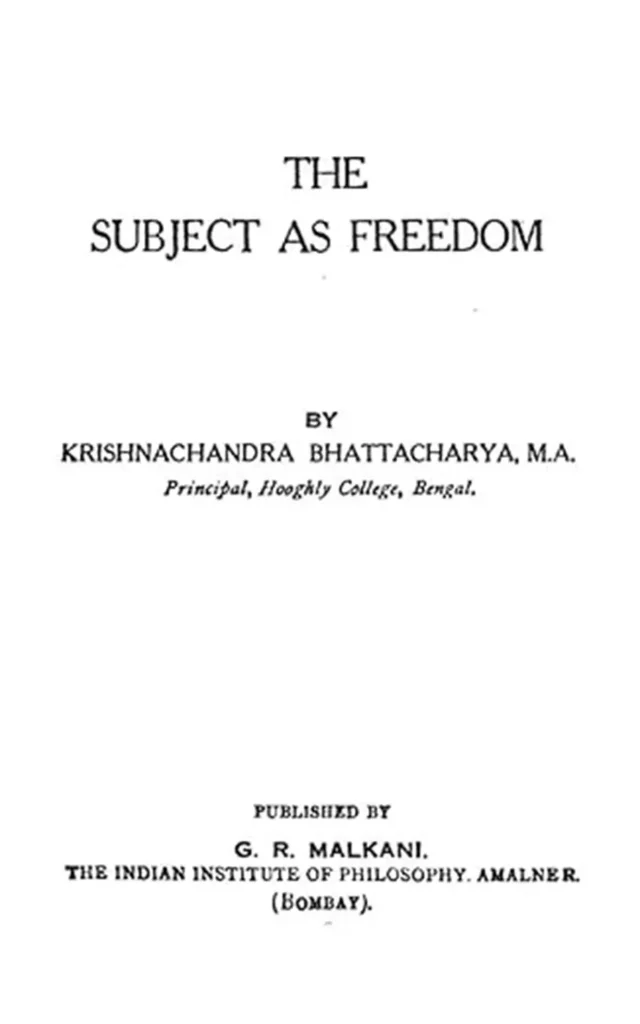 The Subject As Freedom 910 x 1456